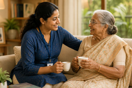 Priyappettavar companionship and care services in Kerala