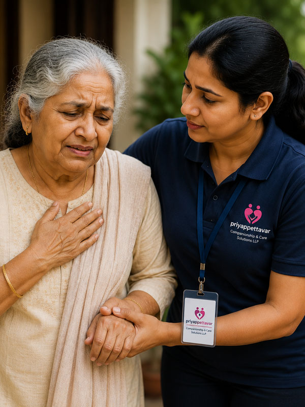 Priyappettavar companion supporting a meaningful journey